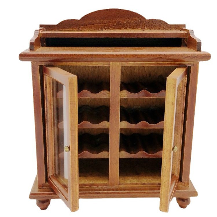 dollhouse  miniaturesʳ��diyģ�ͷ��� �������ľ�����Ӿƹ�