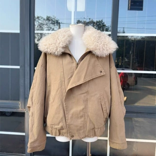 鹅绒! 重工成衣水洗 鹅绒羽绒服