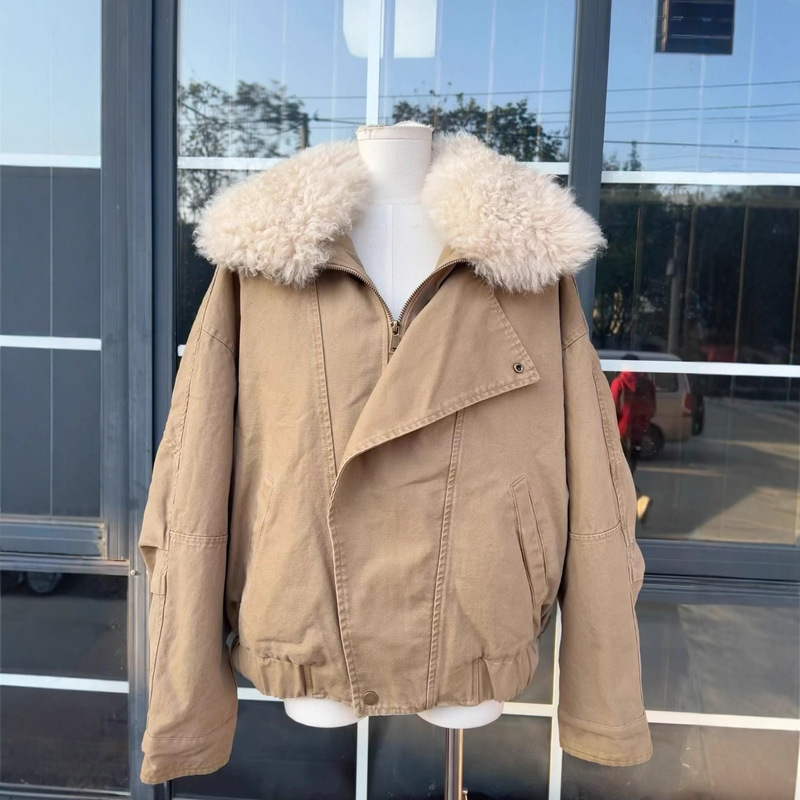 The First Goose Down! Heavy-Duty Ready-To-Wear Washed Goose down Jacket