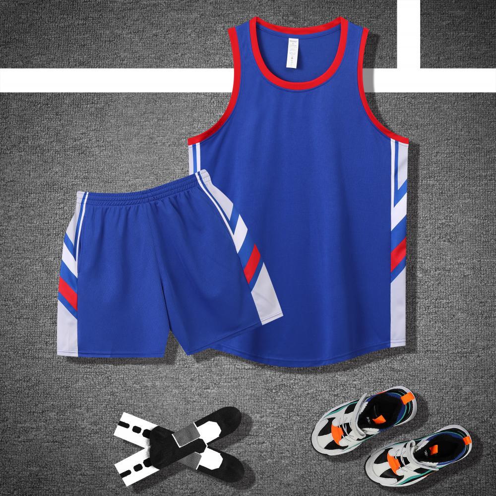 traje de baloncesto americano seco rápido transpirable niño entrenamiento de adultos uniformes de equipo de juego de logotipo de impresión chaleco de baloncesto