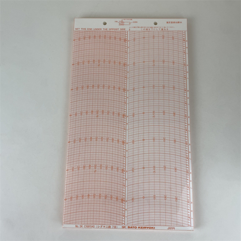 日本佐藤SATO 温湿度记录仪记录纸7210-62/7210-64/7008-62