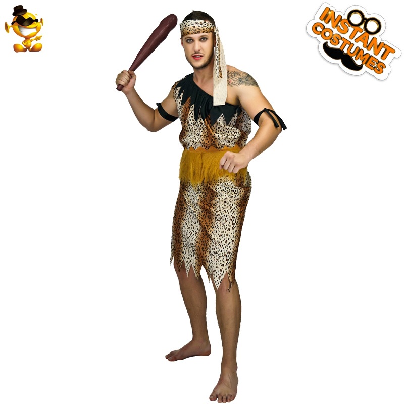 De Halloween de los hombres adultos original salvaje carnaval partido aborigen etapa rendimiento traje Cosplay image 4