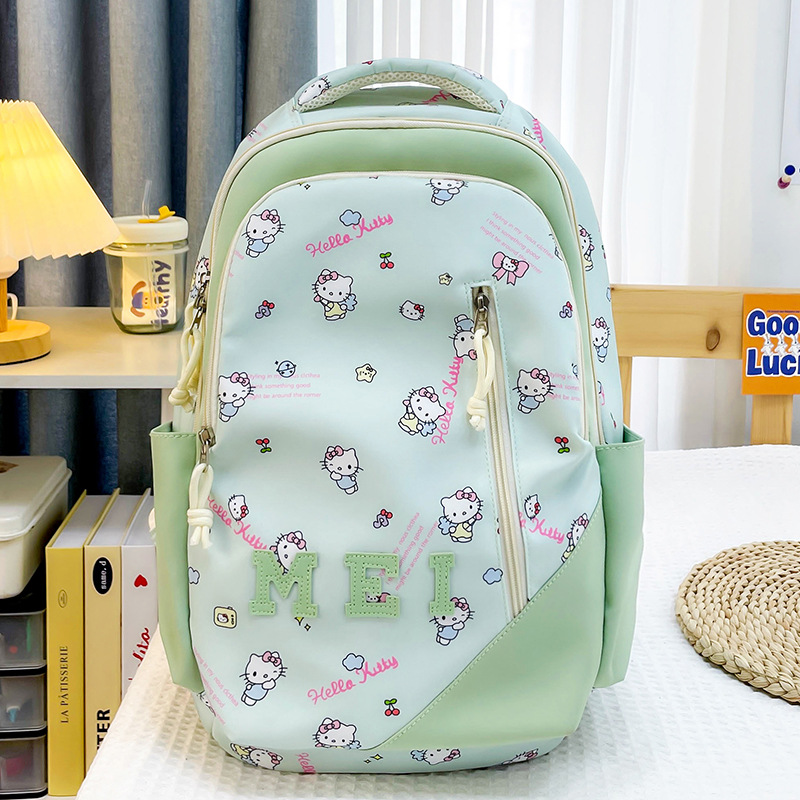 Al por mayor nueva mochila escolar del campus, mochila de impresión encantadora, mochila de viaje de ocio de gran capacidad