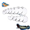 Acrylic Douyu Training Mirror Lei Long Luo Han Gong cheeks floating ball double -sided mirror sucking fish tank outside the mirror mirror