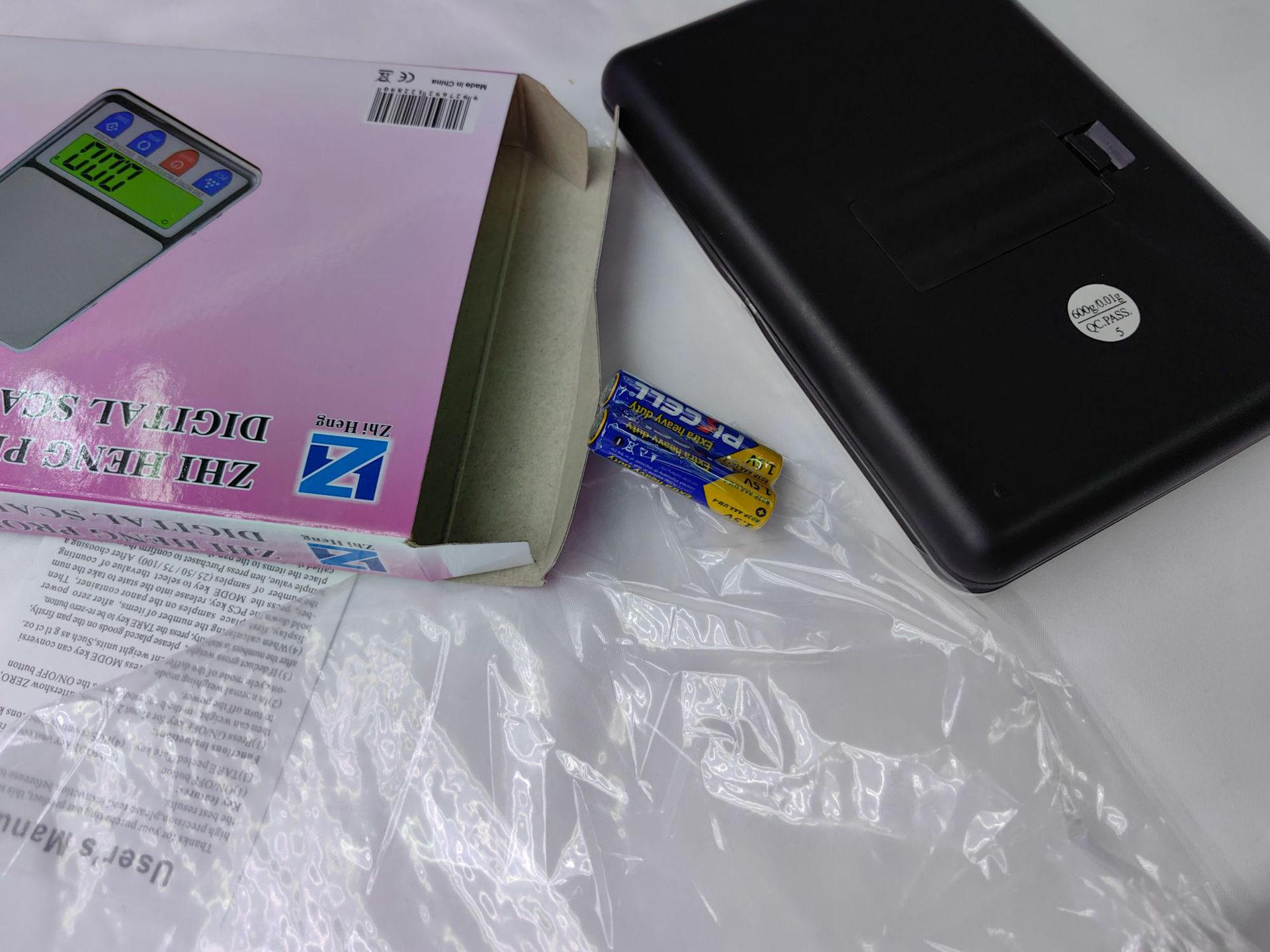 2023 nueva escala de joyería escala de oro escala de oro 600g / 0.01g escala de bolsillo escala palma