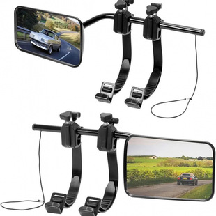 Trailer Rv Auxiliary Clip-On Mirror Widened Rearview Wide-Angle Mirror Wholesale Off-Road Vehicle Large Field of View Auxiliary Wide-Angle Mirror