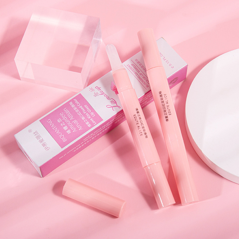 Non-Stick Cup Lipstick Raincoat Protective Lipstick Fixed Color Lip Glaze Makeup Waterproof Non-Fading Protective Lipstick Does Not Fade