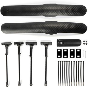 2024 Cross -border new highway vehicle gear boards are applicable 18 to 23C fast disassembly installation tough bicycle rainboard