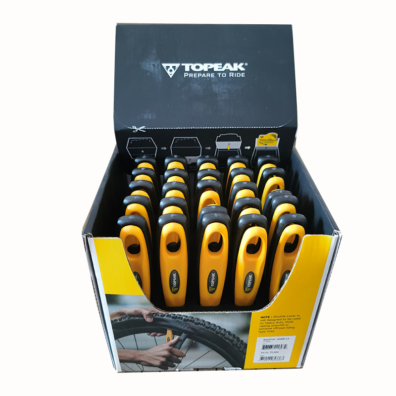 Conjunto de herramientas de reparación de neumáticos de equitación TOPEAK bicicleta de montaña bicicleta de carretera palanca de neumáticos de alta resistencia Varilla de excavación de neumáticos TTL004