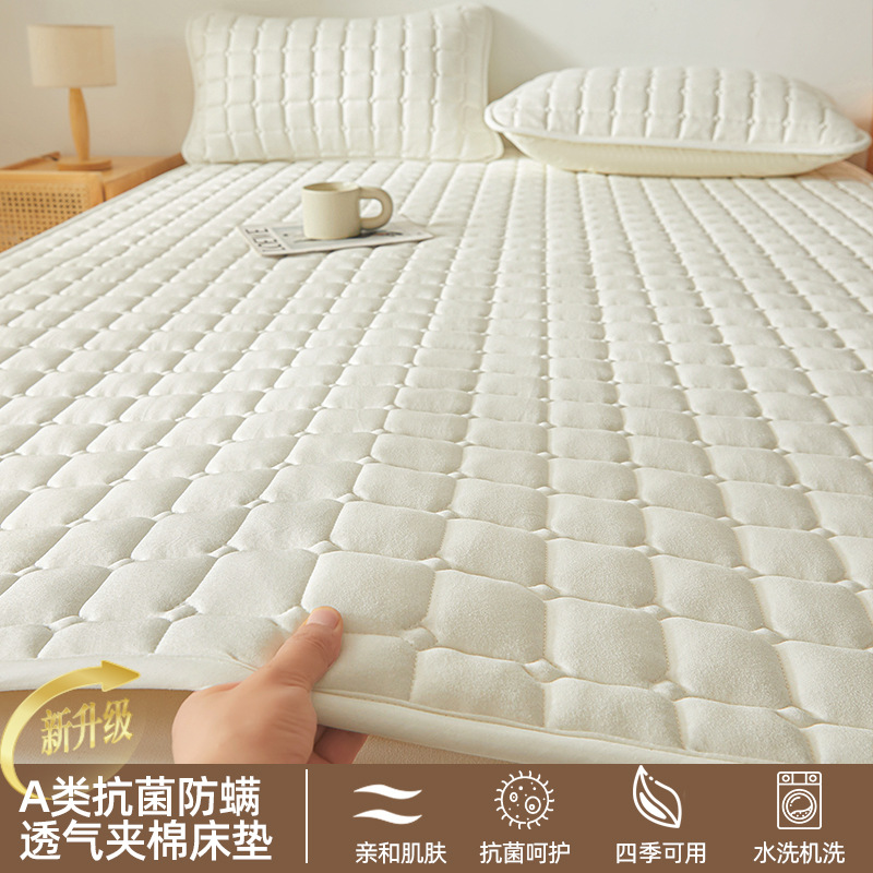 [업그레이드된 항균] 화이트 [클래스 A 산모 및 유아용 원단, 두껍고 부드러움]