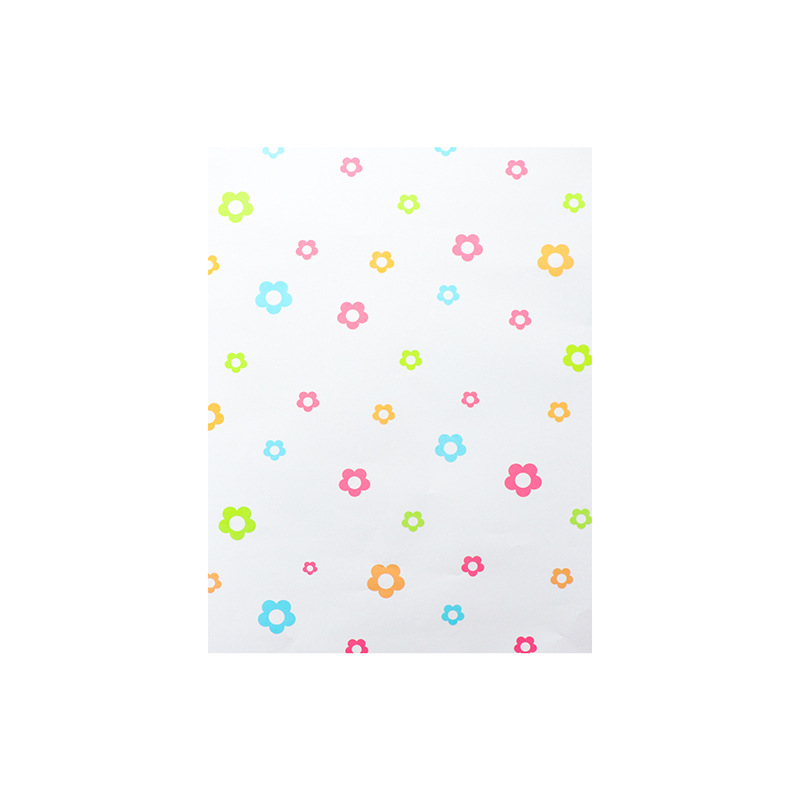 Qisejin nuevo producto papel de embalaje de lunares original ramo de flores material de papel de embalaje de flores regalo floral de bricolaje hecho a mano