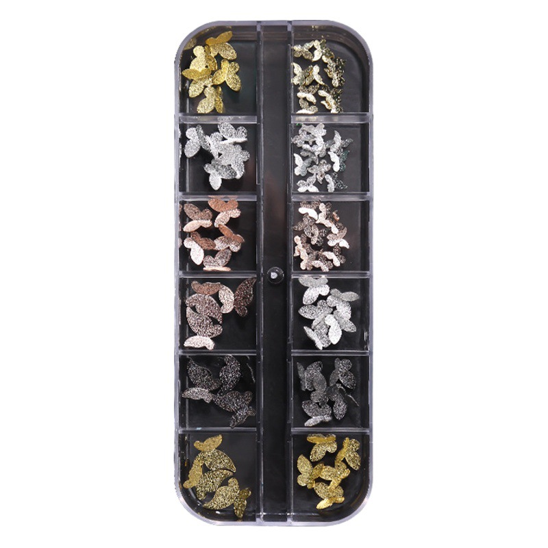 Manicura estrella Luna joyería conjunto completo en forma especial remache aleación diamante mágico color perla lentejuelas manicura joyería de uñas