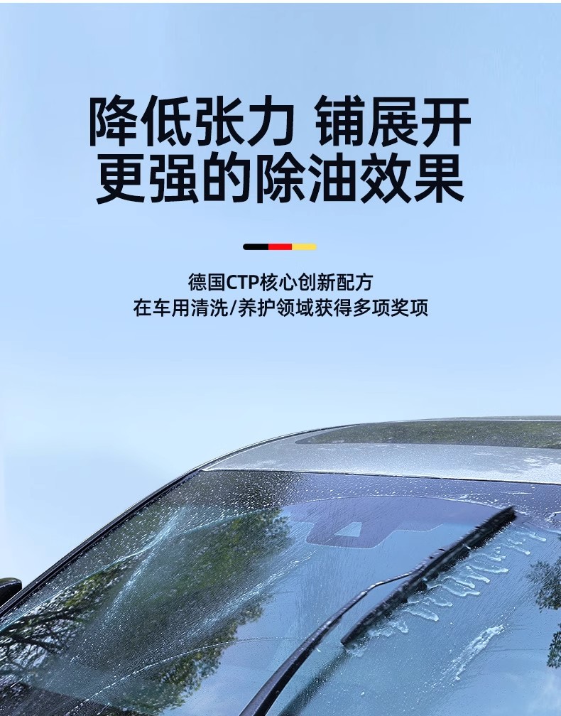 Oil Film Removal Glass Water Wiper Water for Automobiles to Remove Oil Film Winter Antifreeze Type Universal Icebreaker for All Seasons