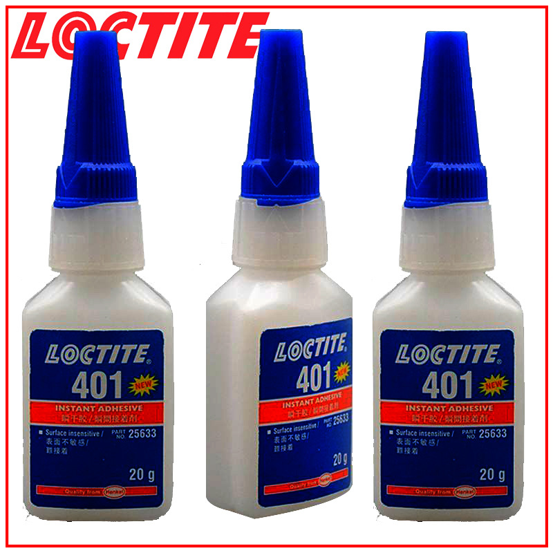 LOCTITE/汉高乐泰 LOCTITE 瞬干胶 401 透明无色至稻草色 20g/瓶