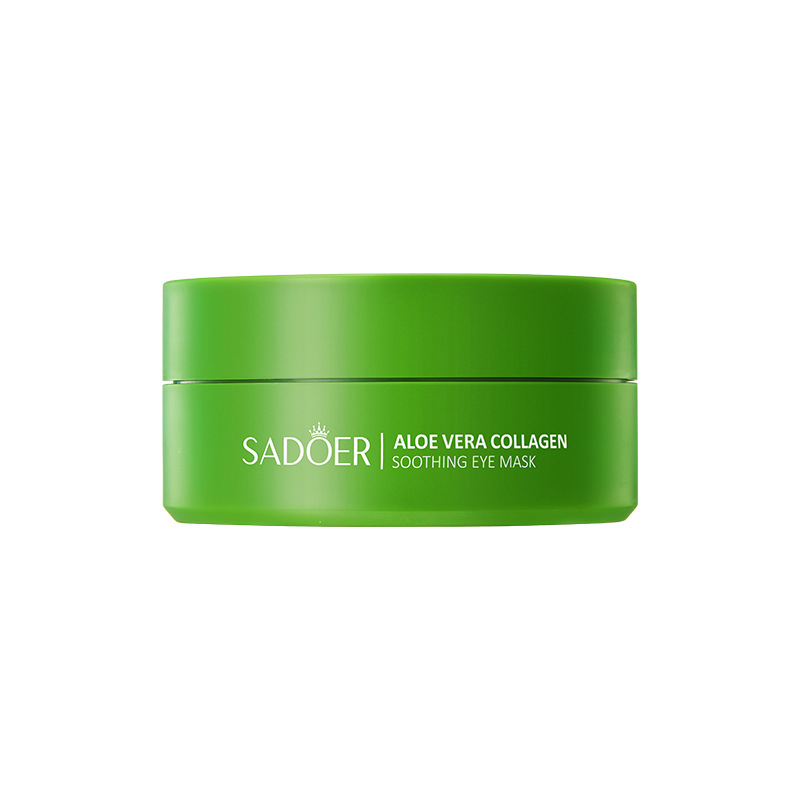 Aloe Vera Eye Mask 80g Collagen Hydrating and Moisturizing to Improve Dark Circles, Eye Wrinkles, and Eye Bags Factory Wholesale