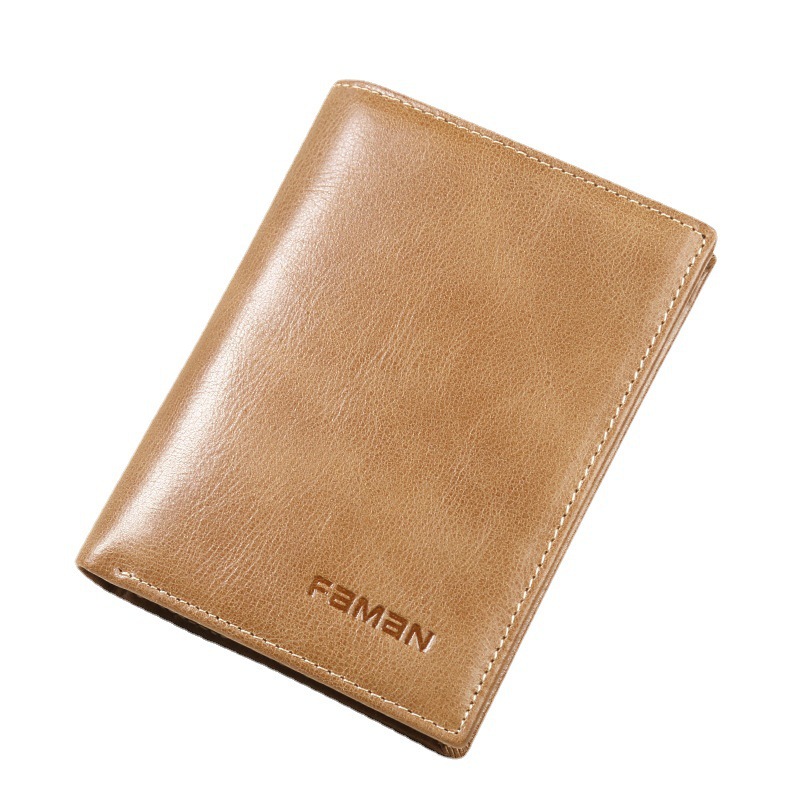Funda de cuero para licencia de conducir Cartera de licencia de conducir multifuncional para hombre Bolsa integrada Clip de licencia de conducir de cuero Cubierta de licencia de conducir de vehículo de motor delgada
