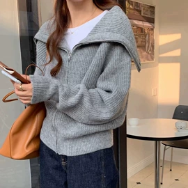 女式针织衫;时尚休闲套装;毛衣