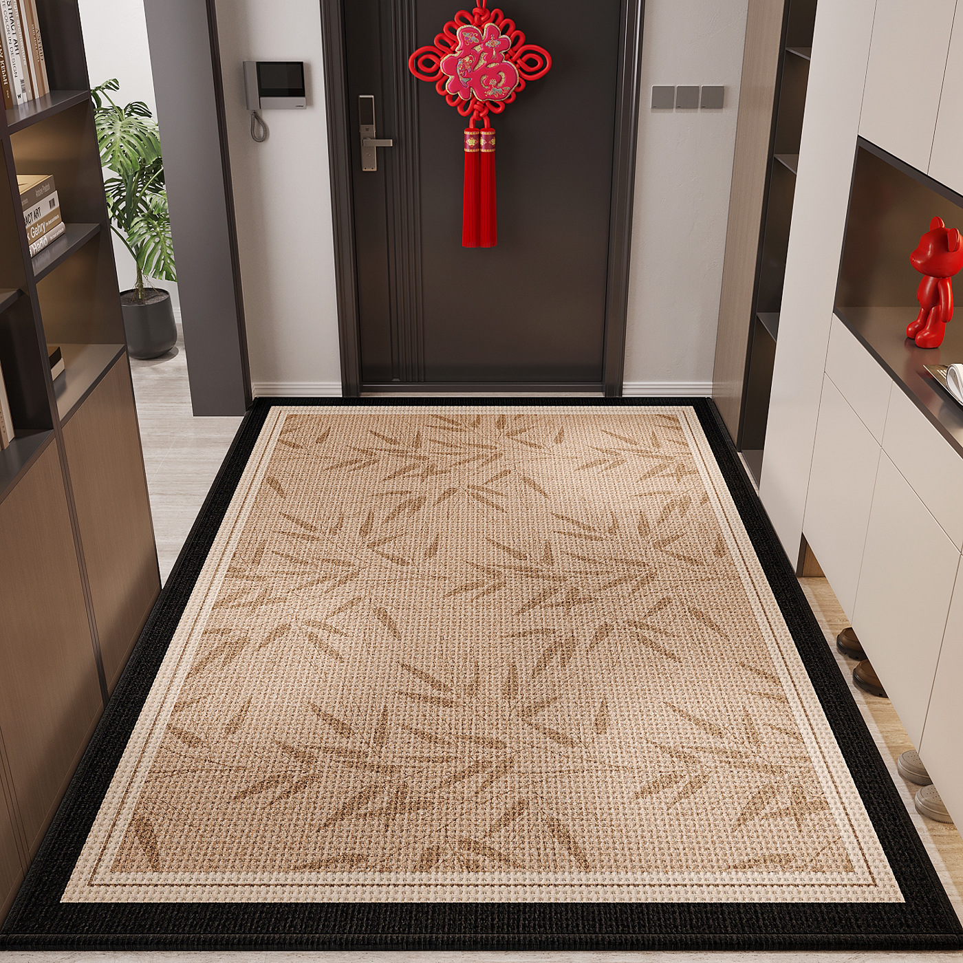 Puerta de entrada alfombra de piso 2025 nueva alfombra doméstica de alto nivel se puede limpiar alfombra de puerta sin lavado alfombra de pies sucia