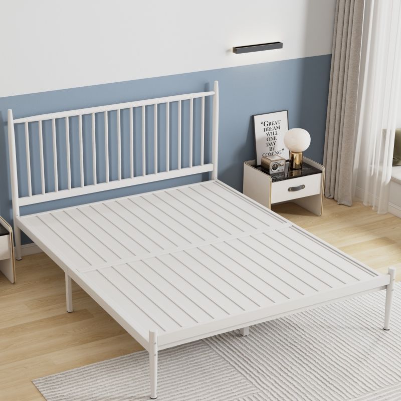 Cama de hierro de la celebridad de Internet dorada de estilo europeo simple Cama de hierro engrosada Cama de hierro doble individual de 1,5 m