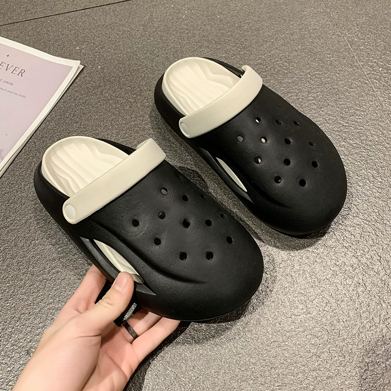 Soft summer trend comfortable travel accessory, beach slippers, DIY