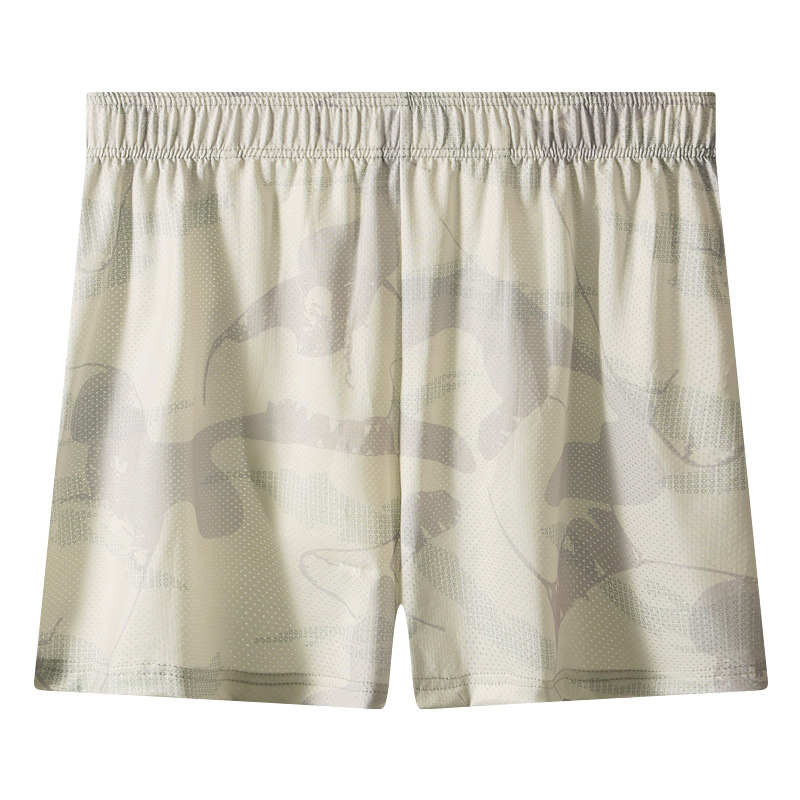 Pantalones cortos para hombres de alta calidad Hielo Pantalones de ángulo plano para hombres Pantalones de cuatro ángulos para hombres Procesamiento de ropa interior personalizada