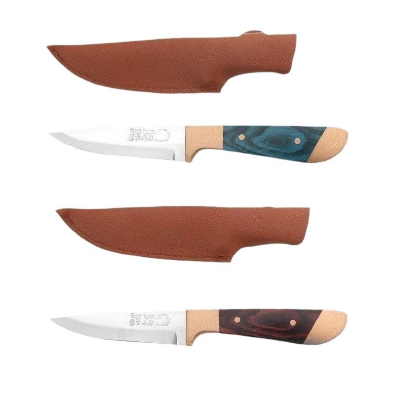 モンゴルハンドハンドル肉ナイフ、家庭用フルーツナイフ、鍛造骨抜きナイフ、鋭い肉切りナイフ、バーベキューナイフ、フィールドキャンプナイフ|undefined