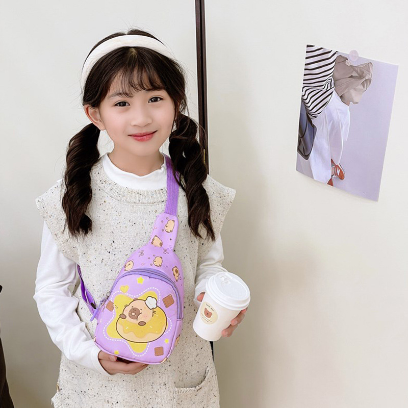 Bolsos lindos para niñas, bolsos de dibujos animados para niños, bolsos de pecho para niñas, bolsos de cambio para niños, princesas