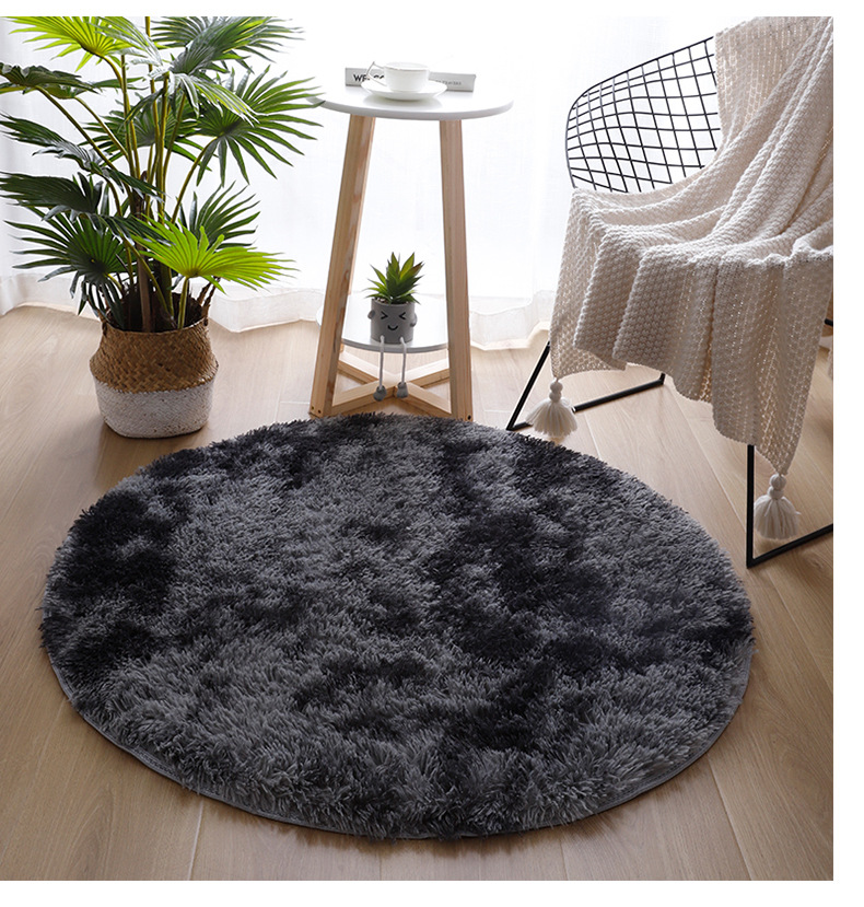 地毯,地垫,脚垫,扎染地毯,圆形地垫,书桌椅地毯,茶几脚垫,客厅地垫