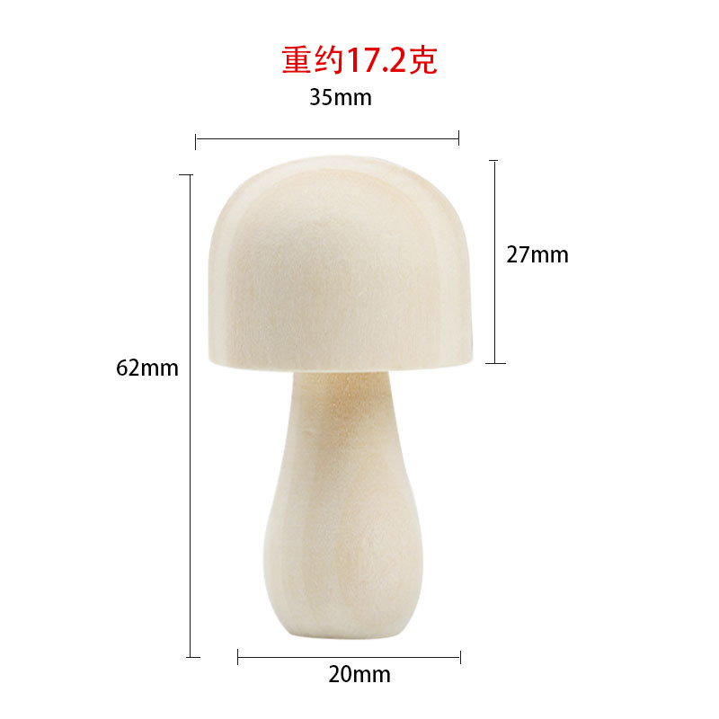 62*35mm round head mushroom
