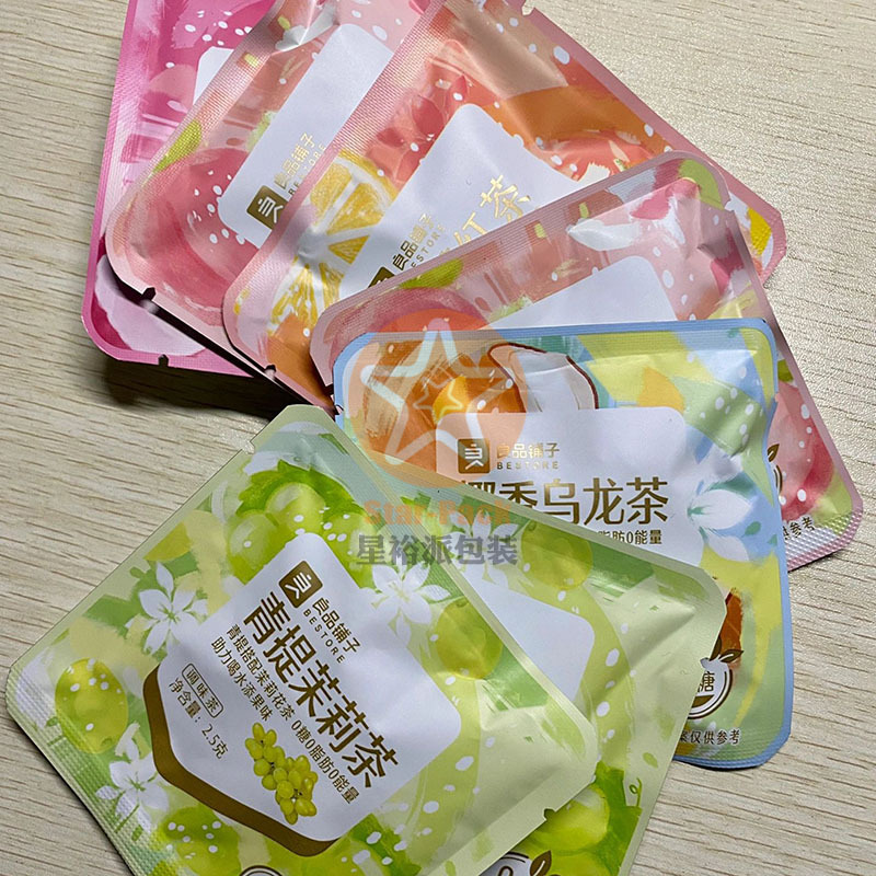 精美新款良品铺子茶叶独立小泡铝箔袋