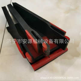 防溢Y型裙边  防溢密封挡板  导料槽密封夹持器价格厂家图片