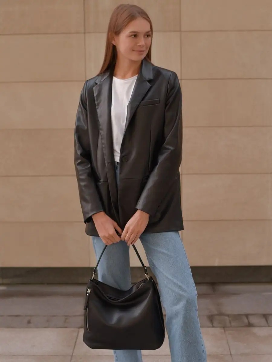 Women's Shoulder Bag Large Capacity Versatile Bucket Bag Classic_voghion.com