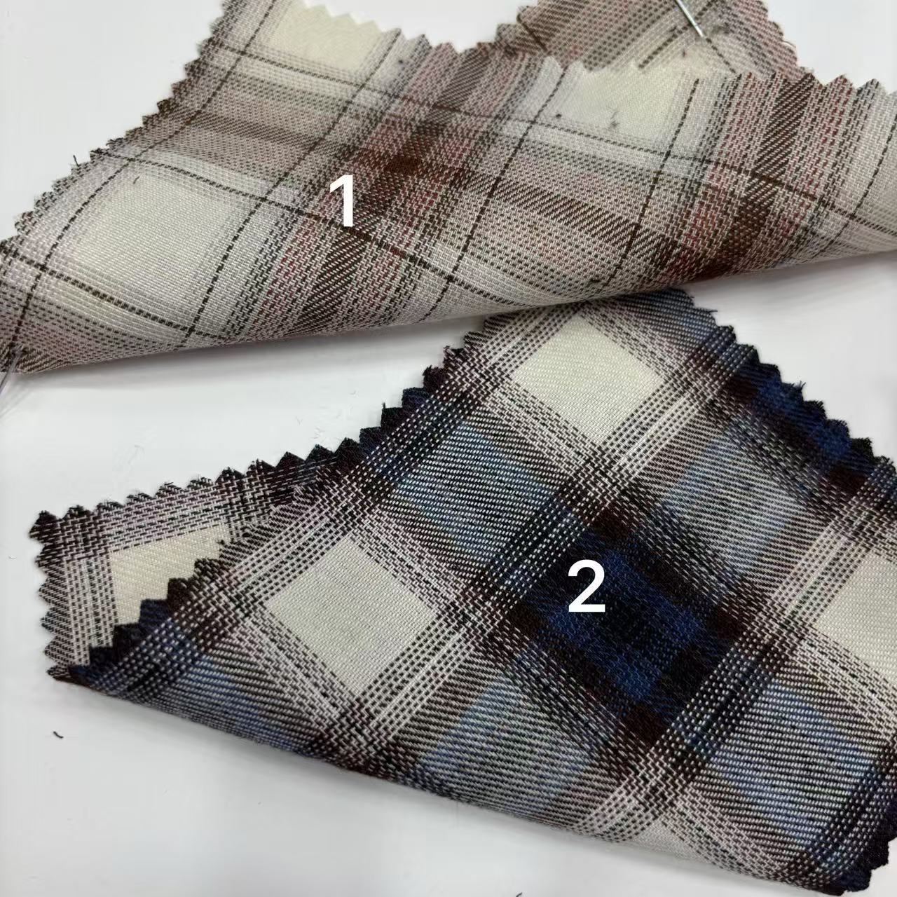 全棉复古男装衬衫格子女装裙子面料童装防蚊裤格餐桌布娃娃衣布料