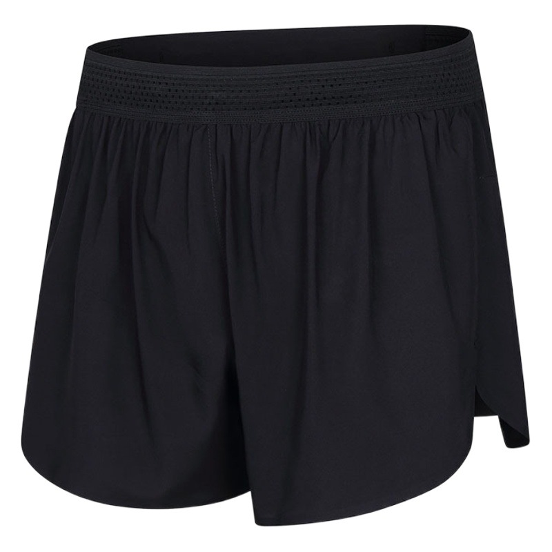 Pantalones cortos deportivos para hombres y mujeres maratón de larga distancia transpirable forro de secado rápido entrenamiento de fitness anti-exposición tres pantalones sin costuras