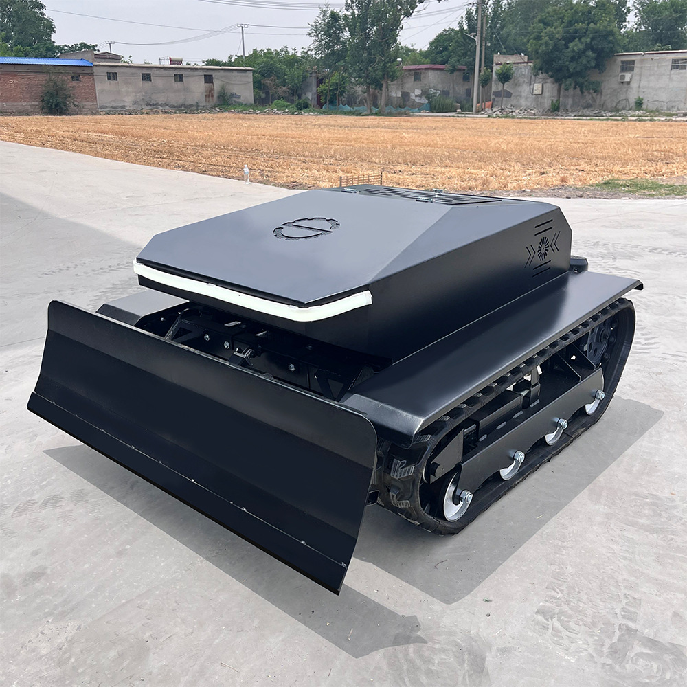 出口美国遥控自动割草机HTM800-PRO 社区绿化园林花园杂草剪草机