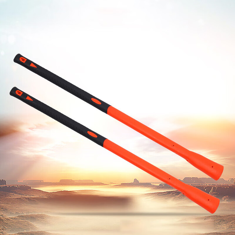 纤维镐把农用工具倒装防脱落柴镐洋镐把十字镐柴镐洋镐把