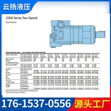 伊顿2K 193系列双速液压马达 2000 Series Two-Speed摆线液压马达