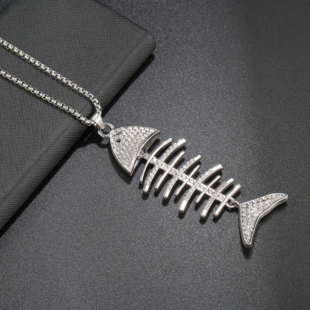 95#Espina de pescado con diamantes·