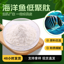 白色粉末海洋鱼低聚肽粉 酶解法分子量小于3000Da海洋鱼低聚肽