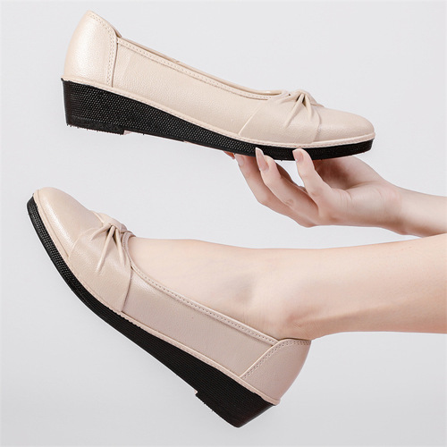 Single shoes for women  autumn thick heel square toe loafers spring and autumn women's shoes new British style plastic shoes mid-heel shoes summer