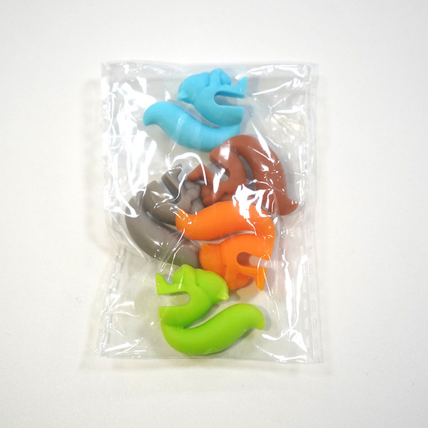 Macaron cute snails pine squirrel silicone tea buns gathering cups…