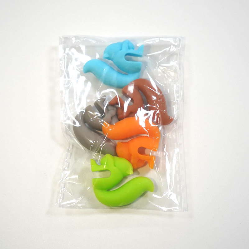 5 color sets (OPP) of squirrels (OPP)