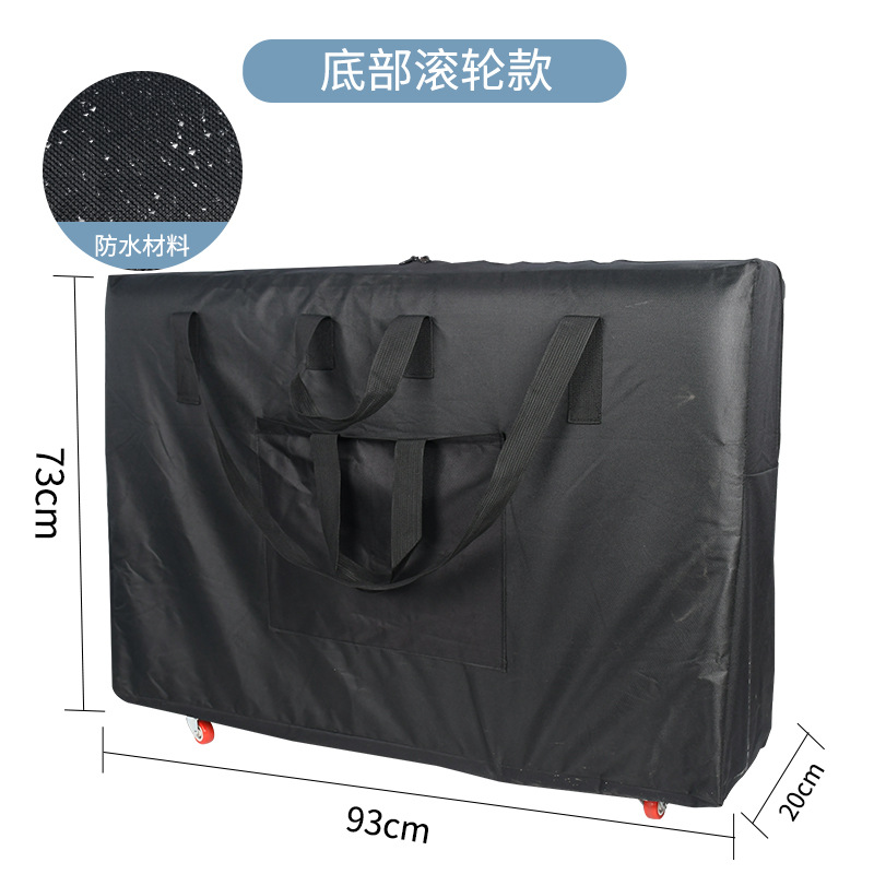 Plegable cama de masaje con ruedas mochila masaje portátil hogar aguja moxibustión belleza terapia bolsa de almacenamiento portátil envío gratis