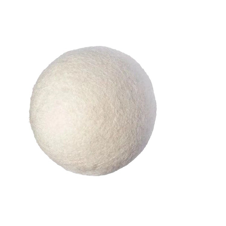 Bolas de lana anti-enredos para secar la ropa en casa, bolas de fieltro de lana antiestáticas para secadora.