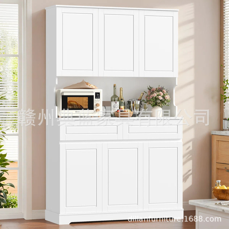 Food cabinet panel furniture modern with drawers coffee bar Amazon cross-border source factory wholesale sideboard Food cabinet panel furniture modern with drawers coffee bar Amazon cross-border source factory wholesale sideboard