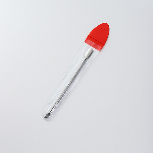 Nail Art Tools Stainless Steel Nail Polish Remover Double-Ended Nail Scraper Dead Skin Scraper Personal Care Nail Steel Pusher