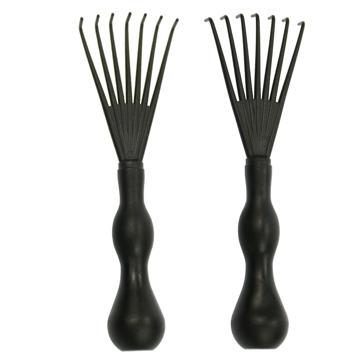 气囊气垫清洁小刷子 弯梳滚梳板梳清理头发小爪爪 清洁神器刷子