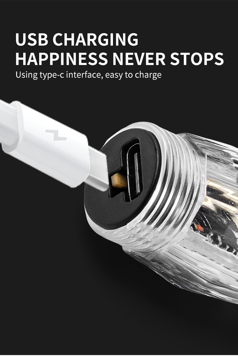 Motorrad Auto Wind Sensing Feuer Rad Wiederaufladbare Vibrierende Blinkende Dekorative Reifen Ventil Licht_voghion.com