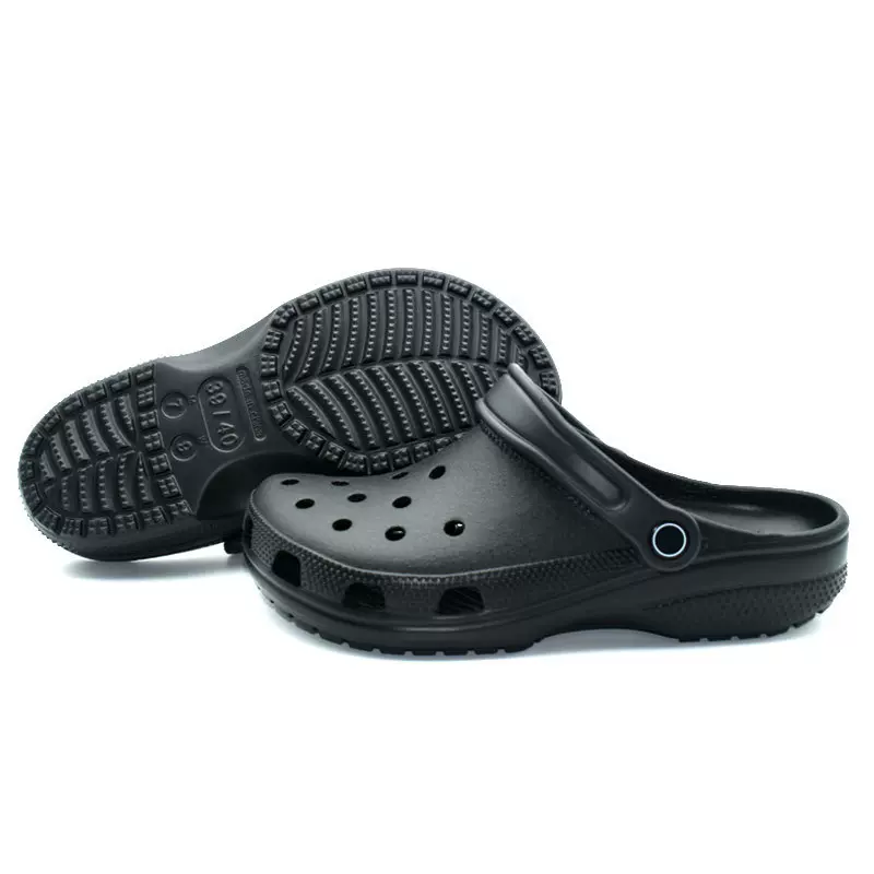 2025欧美爆款跨境热卖洞洞鞋男海滩沙滩鞋女士包头凉鞋潮流花园鞋