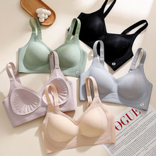 秋冬无痕提拉解压杯软支撑文胸承托文胸聚拢3D固定杯内衣外贸跨境